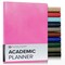 Gallery Leather Academic Planner 2026, Teacher and Student Weekly Monthly Planner, Elegantly Bound Calendar with Gold-Gilded Page Edges, 18 Months - 9 x 7 "